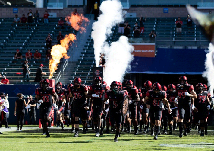 Aztecs Move To 4-0 vs Towson After Slow 1st Quarter, Winning 48-21